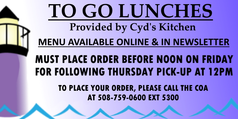 Cyd's Creative Kitchen To-Go Lunch