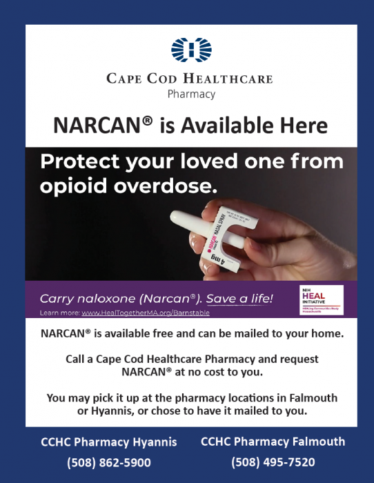 Cape Cod Pharmacy Narcan Flyer
