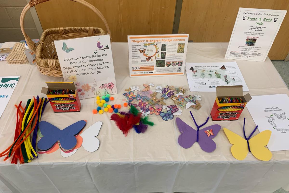 Thank you BES-PTA for inviting the Bourne Conservation Department to join the "Buzzing through spring" event!