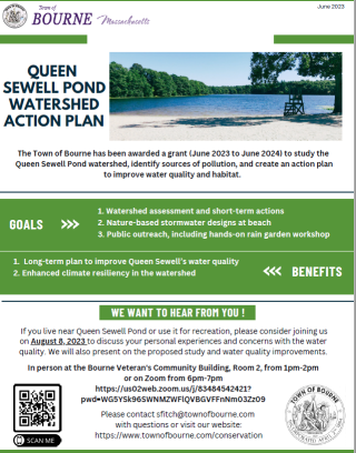 Queen Sewell Pond Watershed Flyer
